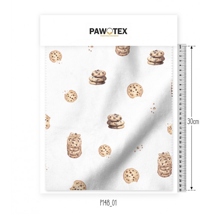 Dresówka D02 Druk Ciasteczka P148_01