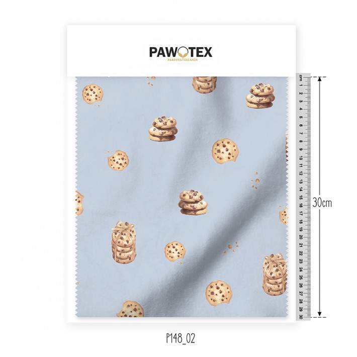 Dresówka D02 Druk Ciasteczka P148_02