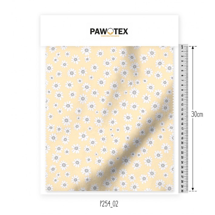 Dresówka D02 Druk Kwiatki P254_02