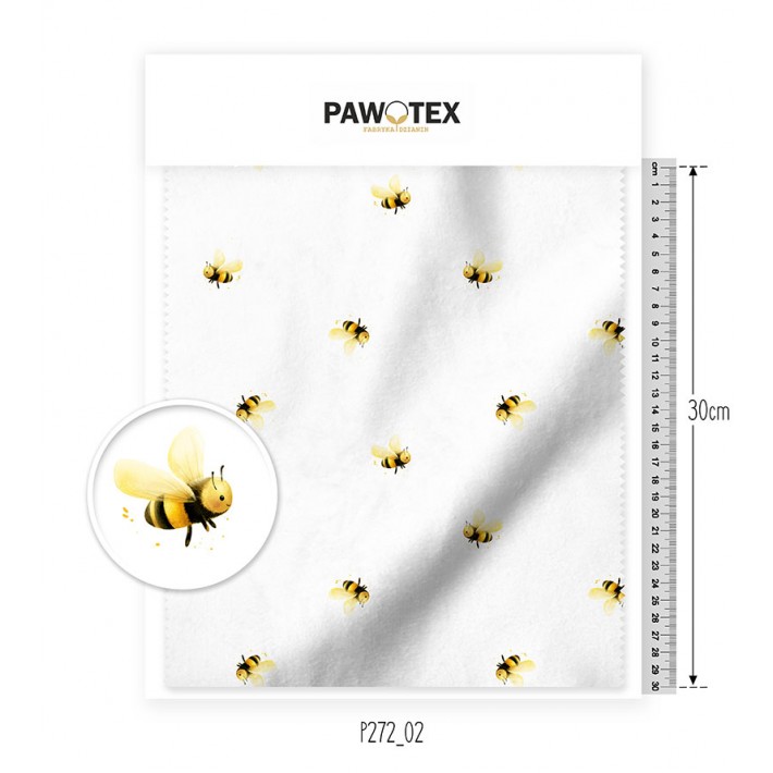 Dresówka D02 Druk Pszczółki P272_02
