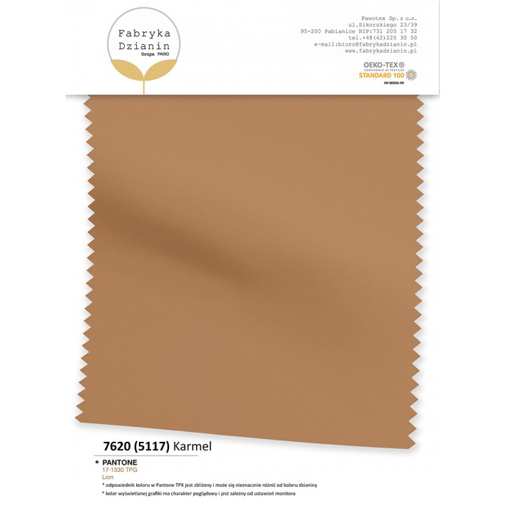 Ściągacz gładki E02 Karmel 5117 (7620)