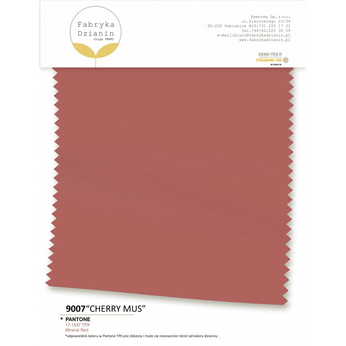 Singiel Jersey S03 Cherry Mus 7541 (9007)